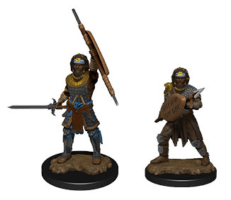 Figurka D&amp;D - Human Male Fighter - Unpainted (Dungeons &amp; Dragons ...
