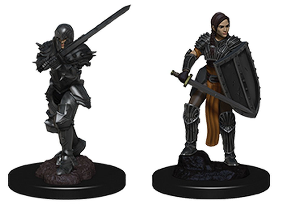 Miniatures Donjons & Dragons Nolzur's - 2 Squelettes Guerriers Morts-vivants Non Peints